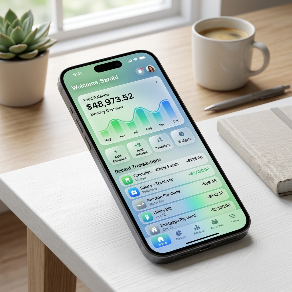 Keuangan Keluarga Mockup